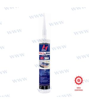 Polymar Ms960 Black 290mlPolymar Ms960 Black 290ml - Ref: PLM1020020. Recambio marino.