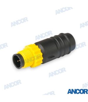 Terminal Macho Nmea 2000Terminal Macho Nmea 2000 - Ref: AM270106. Recambio marino.