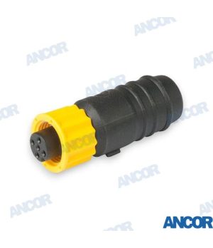 Terminal Hembra Nmea 2000Terminal Hembra Nmea 2000 - Ref: AM270105. Recambio marino.
