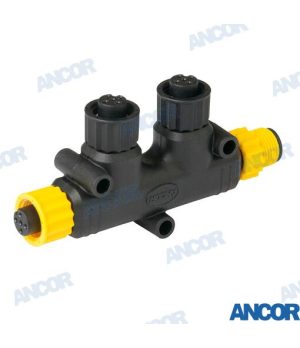 Conector T-2 Nmea 2000Conector T-2 Nmea 2000 - Ref: AM270103. Recambio marino.