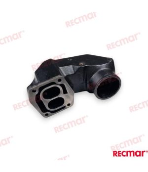 Codo Escape Omc 2.3lCodo Escape Omc 2.3l - Ref: MAR766. Recambio marino.