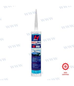 Polymar Ms950 Negro 290ml (24)Polymar Ms950 Negro 290ml (24) - Ref: PLM1020007B. Recambio marino.