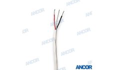 Cable Redondo 20/3 Awg (3x0,5mm2)30mCable Redondo 20/3 Awg (3x0,5mm2)30m - Ref: AM153010. Recambio marino.