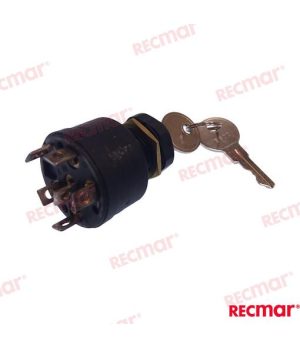LLAVE ARRANQUE 6T-3POS