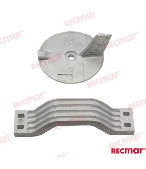 KIT ANODOS A  TRIM TAB ALUMINIO