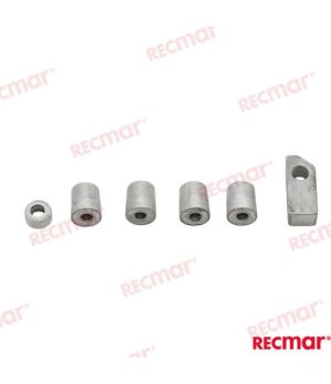 KIT ANODOS B POWERHEAD ALUMINIO