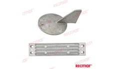 KIT ANODOS A  TRIM TAB ALUMINIO