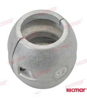 COLLARIN EJE 48 mm STD (ZN)Collarín de eje de 48 mm acabado zincado para sistemas de transmisión en motores marinos de mediana y