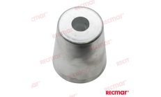 ANODO RADICE HEX. EJE 40mm (AL)Ánodo de sacrificio hexagonal para ejes de 40 mm en sistemas de protección catódica de embarcacio