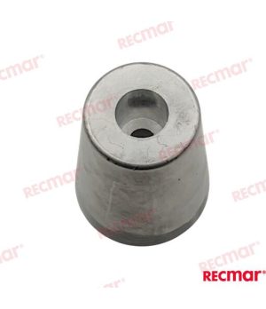 ANODO RADICE HEX. EJE 45mm (AL)