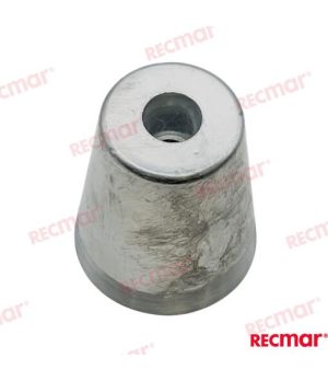 ANODO RADICE HEX. EJE 50mm (AL)Ánodo de sacrificio hexagonal para ejes de 50 mm que protege contra la corrosión galvánica en sis