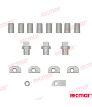 KIT ANODOS B POWERHEAD ALUMINIO
