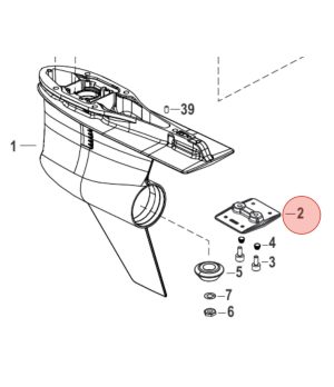 Ánodo de Aluminio Mercruiser 8M0137814Ánodo de aluminio para Mercruiser V6 3.4L y 4.6L. Pieza aftermarket compatible con ref. OE