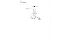 Albero Decompressione Original Yanmar 104200-03600Pieza original Yanmar, compatible con 1GM10, 1GM10VE, 1GM10-B, 1GM10C, 1GM10L.