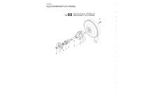 Bullone Volano Original Yanmar 121111-21501Pieza original Yanmar, compatible con 1GM10, 1GM10VE, 1GM10-B, 1GM10C, 1GM10L. Sezion