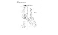 Control Rack Assembly Original Yanmar 128170-51500Pieza original Yanmar, compatible con 1GM10, 1GM10VE, 1GM10-B, 1GM10C, 1GM10L.