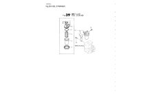 Tappo Original Yanmar 135210-51900Pieza original Yanmar, compatible con 1GM10, 1GM10VE, 1GM10-B, 1GM10C, 1GM10L. Sezione del des