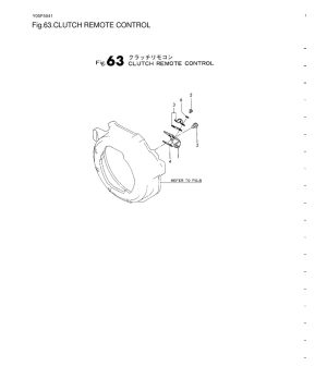 Cable Bracket Original Yanmar 128170-86300Pieza original Yanmar, compatible con 1GM10, 1GM10VE, 1GM10-B, 1GM10C, 1GM10L. Section