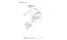 Push Button Switch Original Yanmar 124070-91300Pieza original Yanmar, compatible con 1GM10, 1GM10VE, 1GM10-B, 1GM10C, 1GM10L. Se