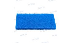 TBRITE Almohadilla Abras 120x250 AzulTBRITE Almohadilla Abrasiva de Abrasión Media (Azul) Ideal para la eliminación de sedimento