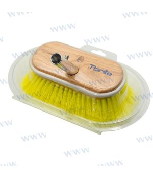 TBRITE Cepillo 240x155mm Amarillo SuaveTBRITE Cepillo de Cerdas Suaves de Alta Calidad (Amarillo) Diseñado para la limpieza diar