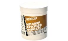 Melamine Tableware Cleaner 250grSpecial detergent for melamine tableware. Removes tea, coffee residues and discolouration with a