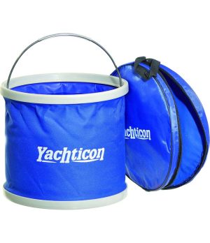 Cubo Plegable PVC 9LCubo plegable fabricado en PVC extra fuerte. Capacidad 9 L. Dimensiones 26x31 cm.