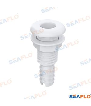 Passa-casco com Grelha 3/4" - 80 mmPassa-casco de plástico reforçado 3/4" (reto), longitud 80 mm. Com grelha integrada para toma