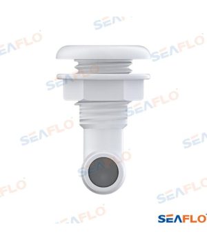 Passa-casco 90º com Grelha 3/4" - 54 mmPassa-casco de plástico reforçado 3/4" (cotovelo 90º), longitud 54 mm. Com grelha integra