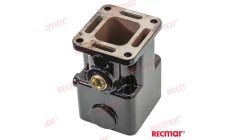 Kit Riser 6" (152 mm) — Ref. MAR3322PARKit riser de escape 6 pulgadas (152 mm) para motores marinos. Recambio aftermarket.