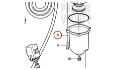 Tazón Original Volvo Penta 3838849