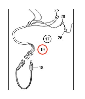 Manojo Cables Original Volvo Penta 881774