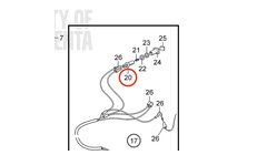 Fijación Lámpara Original Volvo Penta 808175