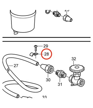 Abrazadera Original Volvo Penta 951189