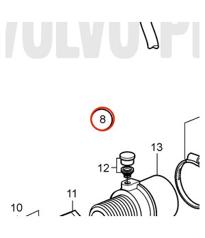 Prensaestopas Original Volvo Penta 859012