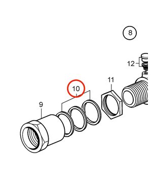 Junta Caja Original Volvo Penta 859006