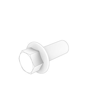 Tornillo Embridado Original Volvo Penta 984753