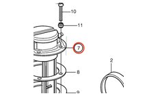 Sensor de Tanque Original Volvo Penta 834389