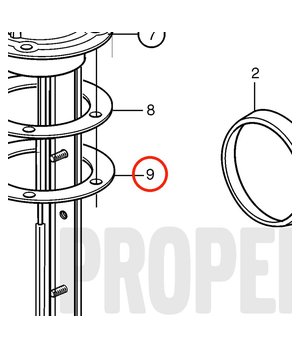 Brida Original Volvo Penta 834480