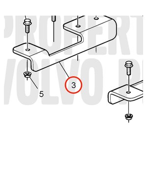 Soporte de Motor Original Volvo Penta 22567195