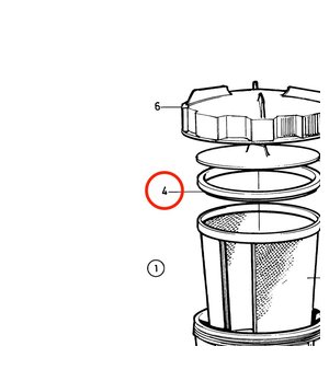 Junta Original Volvo Penta 842724