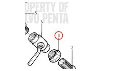Tuerca Original Volvo Penta 807595