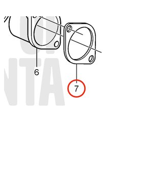 Junta Original Volvo Penta 3809667