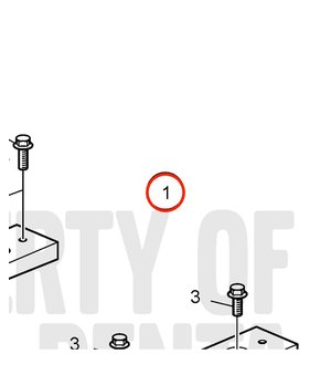 Engine Bracket Kit Original Volvo Penta 22567205