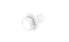 Tornillo Embridado Original Volvo Penta 984751