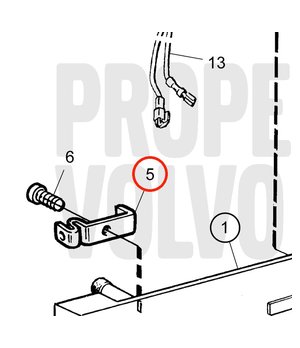 Soporte Original Volvo Penta 853423