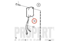 Interruptor Basculante Original Volvo Penta 850200
