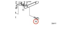 Tornillo Hexagonal Original Volvo Penta 963548