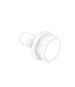 Tornillo Embridado Original Volvo Penta 996063