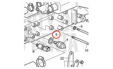 Junta Original Volvo Penta 11998